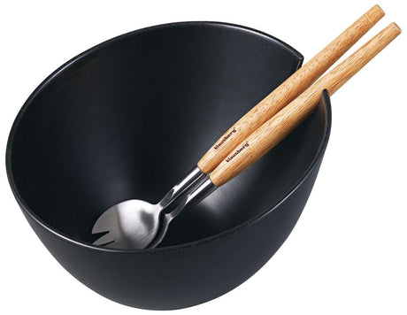 Set de bol și 2 tacâmuri pentru salată Klausberg, Ceramică