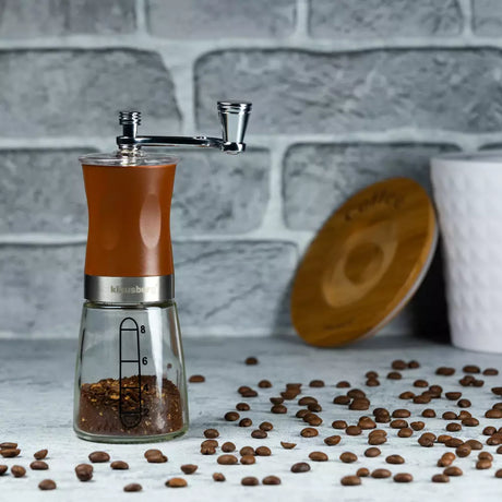 Râșniță de cafea Klausberg 7176, Mecanism ceramic, Rezervor de sticlă