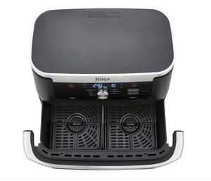 Friteuză cu aer Ninja AF500DE Foodi FlexDrawer, 2470W, 10.4L, 7 programe, neagră