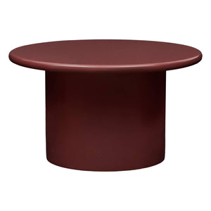 Кафе маса atmosphera Douglass, Гланц, Бургундско, Ø80 cm 213128