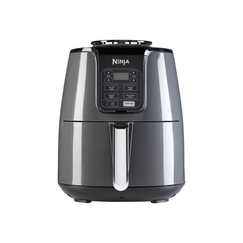 Friteuză cu aer cald Ninja Air AF100UK, 1550W, 4 funcții de gătit, 3,8 L, Gri/Negru 