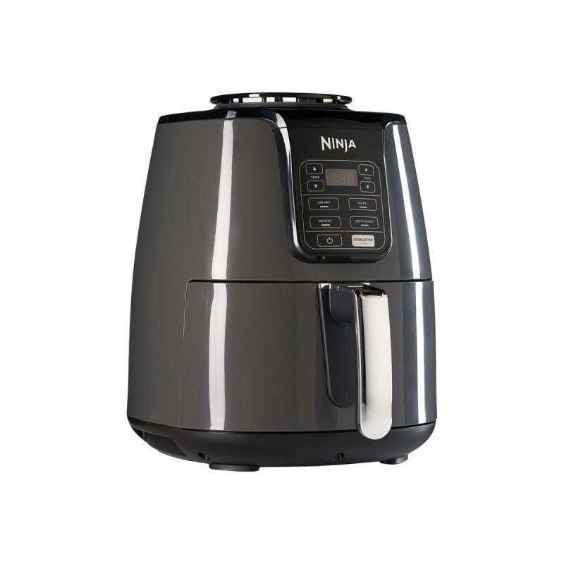 Friteuză cu aer cald Ninja Air AF100UK, 1550W, 4 funcții de gătit, 3,8 L, Gri/Negru 