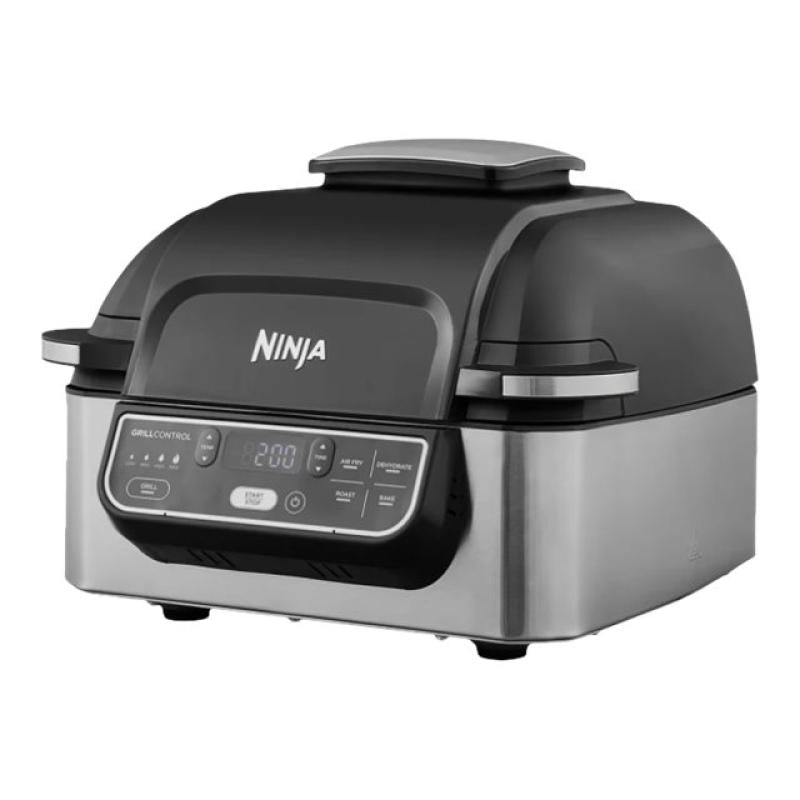 Friteuză cu aer cald Ninja AG301EU, 1750W, 5 funcții de gătit adaptive, gri/negru