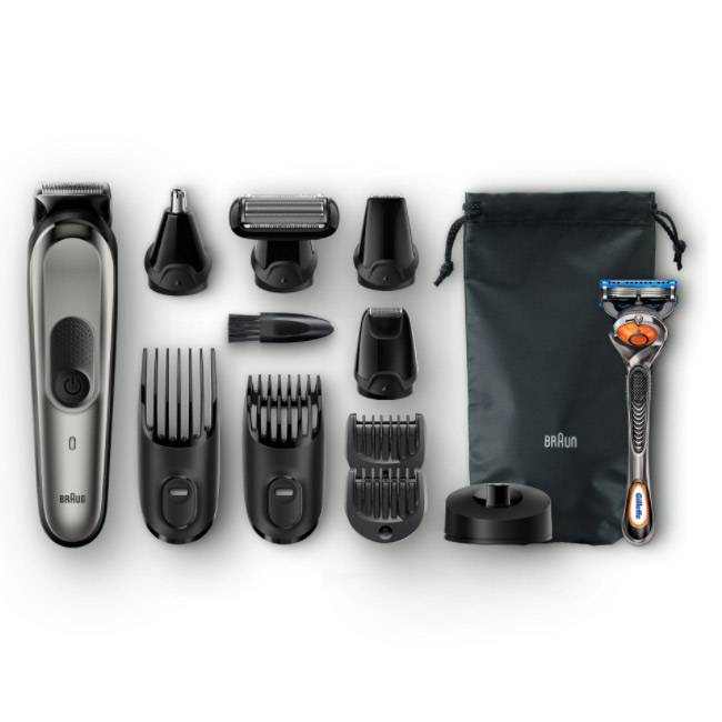 Aparat de tuns pentru barbă și corp Braun Series 5 MGK5445, 10 în 1