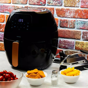 Friteuză cu aer cald Klausberg 7572, 7,7L, Negru