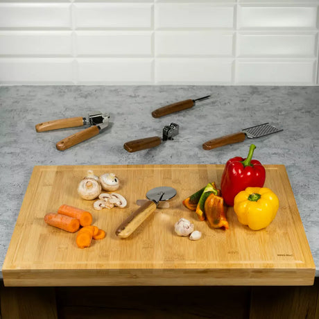 Placă de bambus KingHoff 1686, dreptunghiulară, 58x38x4 cm