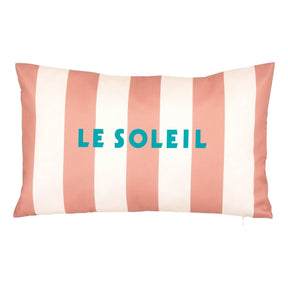 Poolside outdoor cushion 30x50cm terracotta
