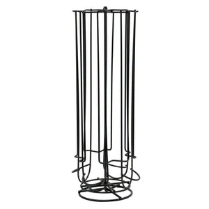 Suport pentru capsule de cafea KingHoff 1570, 28 capsule, rotație 360, Metal, Negru