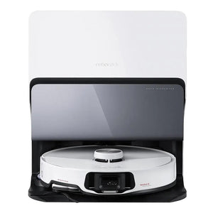 Aspirator robot Roborock S8 MaxV Ultra S8MVU02-00, Mop, Cartografiere 3D, 5200 mAh, 10.000 Pa, Recipient praf 270 ml, 60 W, Autonomie 180 minute, Alb