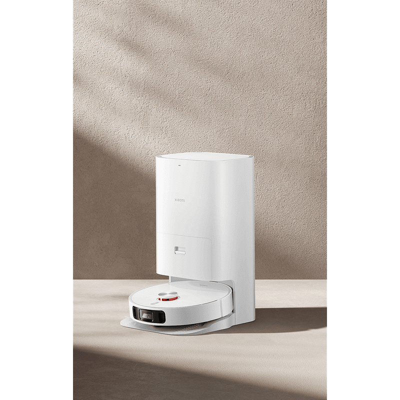 Aspirator robot Xiaomi X10+ BHR6363EU, Wi-Fi, Aspirare și ștergere simultană, 70W, 4800mAh, Putere de aspirare 4000pa, Senzor covor, Recipient praf 350 ml, Recipient apă 800 ml, Stație de golire, Alb