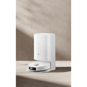 Aspirator robot Xiaomi X10+ BHR6363EU, Wi-Fi, Aspirare și ștergere simultană, 70W, 4800mAh, Putere de aspirare 4000pa, Senzor covor, Recipient praf 350 ml, Recipient apă 800 ml, Stație de golire, Alb