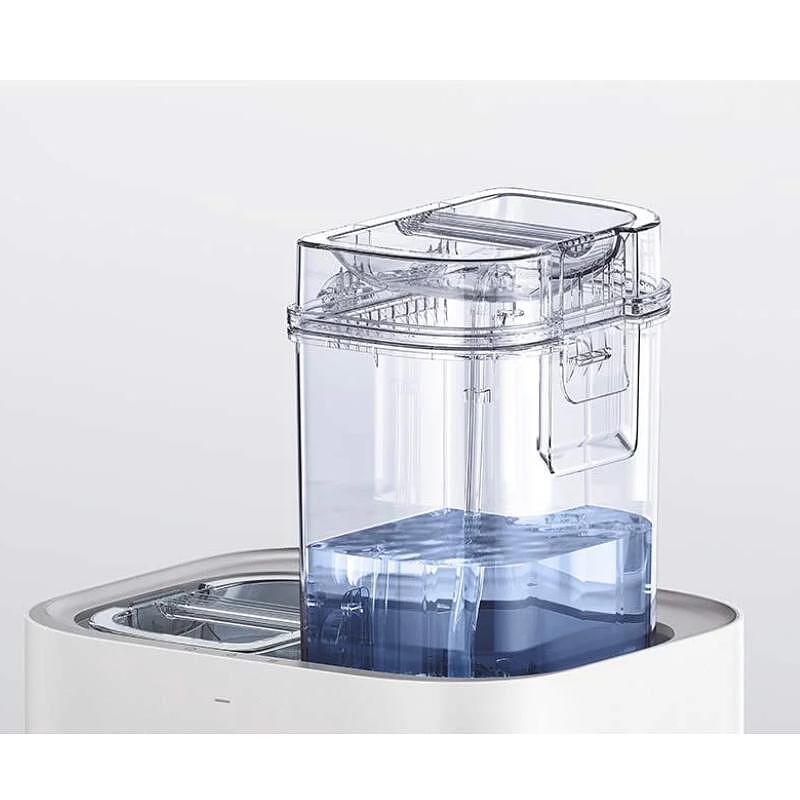 Aspirator robot Xiaomi X10+ BHR6363EU, Wi-Fi, Aspirare și ștergere simultană, 70W, 4800mAh, Putere de aspirare 4000pa, Senzor covor, Recipient praf 350 ml, Recipient apă 800 ml, Stație de golire, Alb