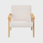 Scaun pentru copii Atmosphera Basile, Boucle, Alb