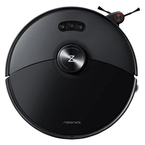 Aspirator cu mop Xiaomi Roborock S8 MaxV Ultra, 69W, 5200 mAh, stație de curățare automată, mop negru