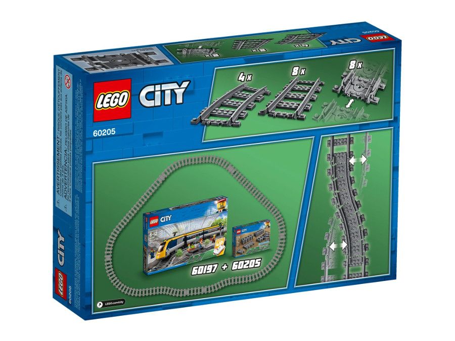 LEGO® City - Șine 60205, 20 de piese
