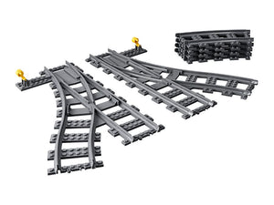 LEGO® City - Șine și comutatoare 60238, 8 piese