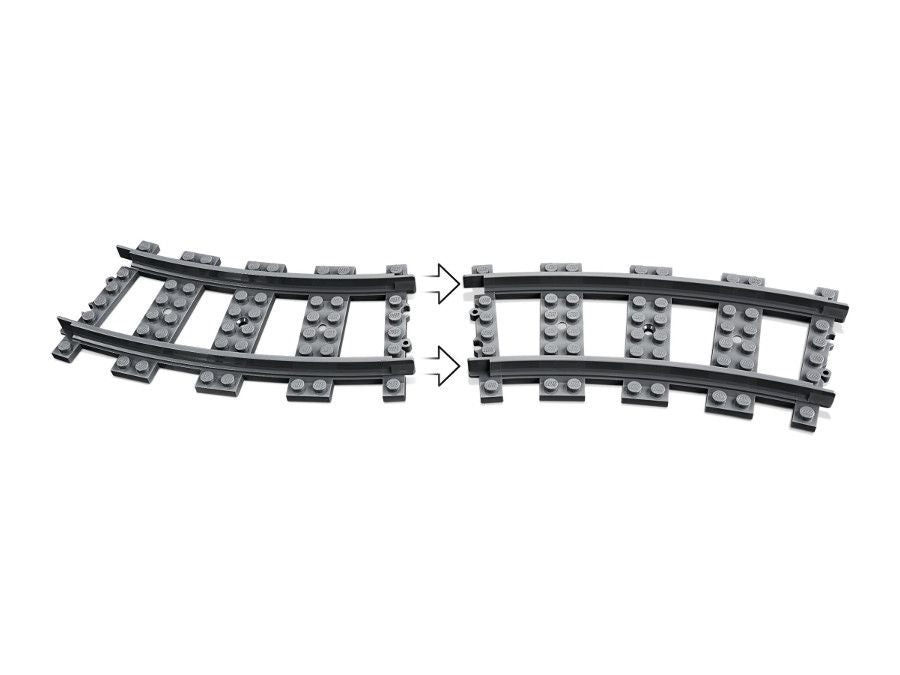 LEGO® City - Șine și comutatoare 60238, 8 piese