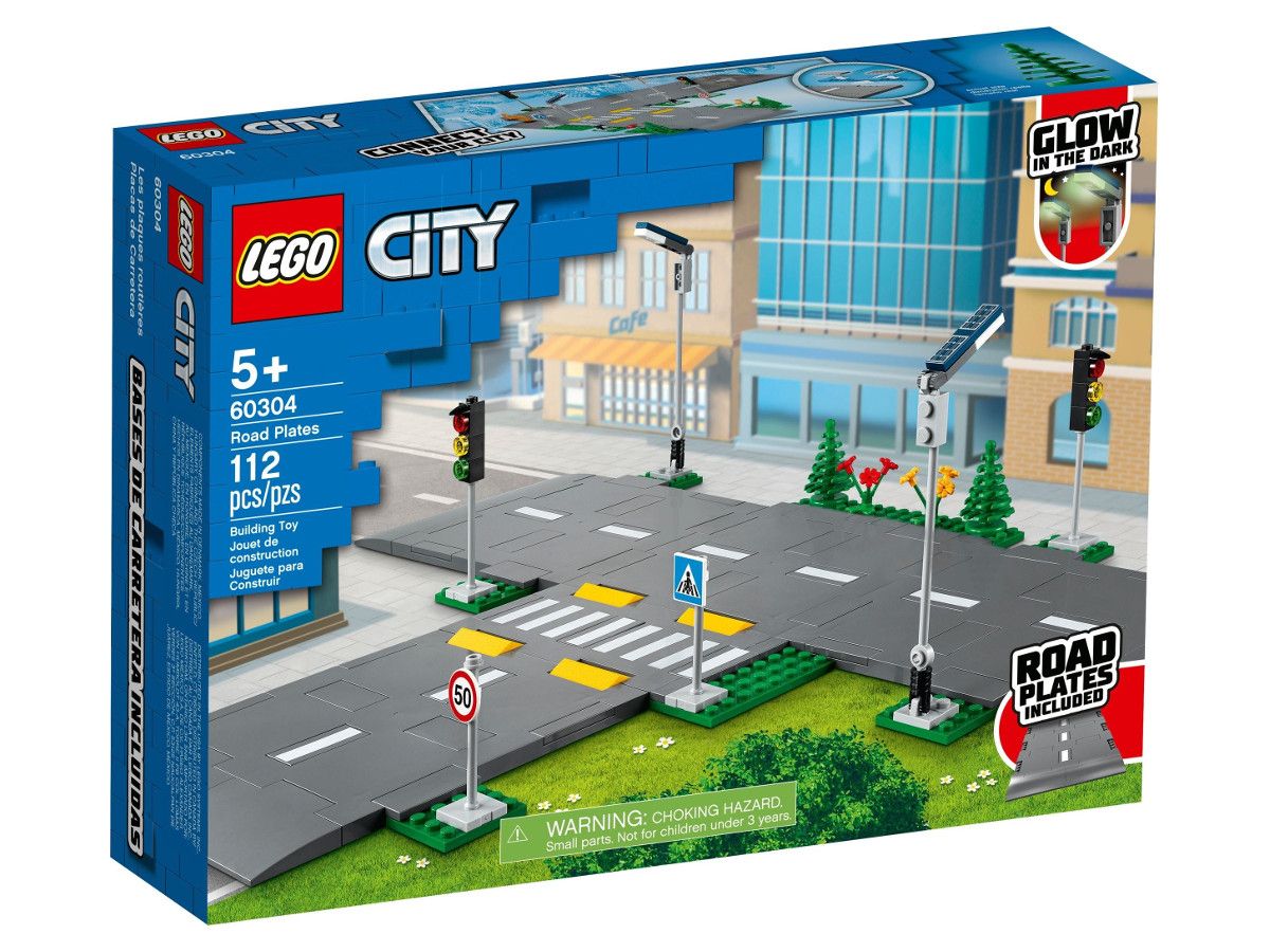 LEGO® City - Indicatoare rutiere 60304, 112 piese