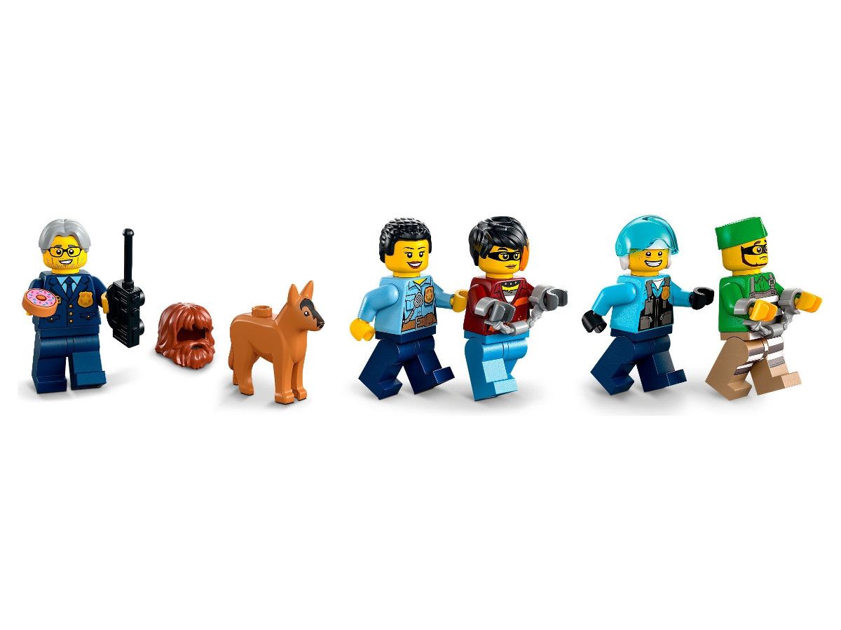 LEGO® City - Secție de poliție 60316, 668 de piese