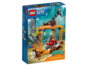 LEGO® City - Provocarea Cascadelor cu Rechinii 60342, 122 de piese