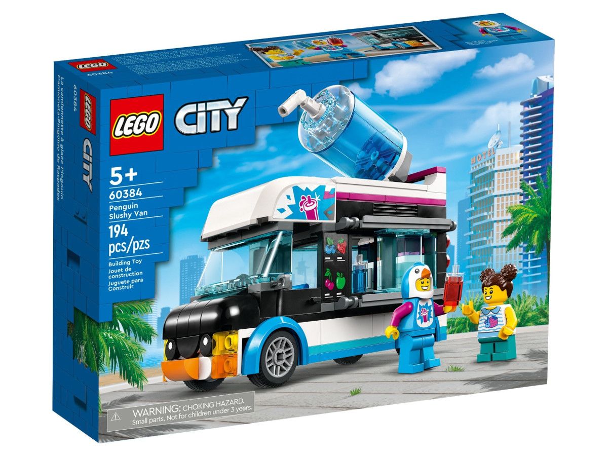 LEGO® City - Furgoneta Pinguinilor cu Uscăciune 60384, 194 de piese