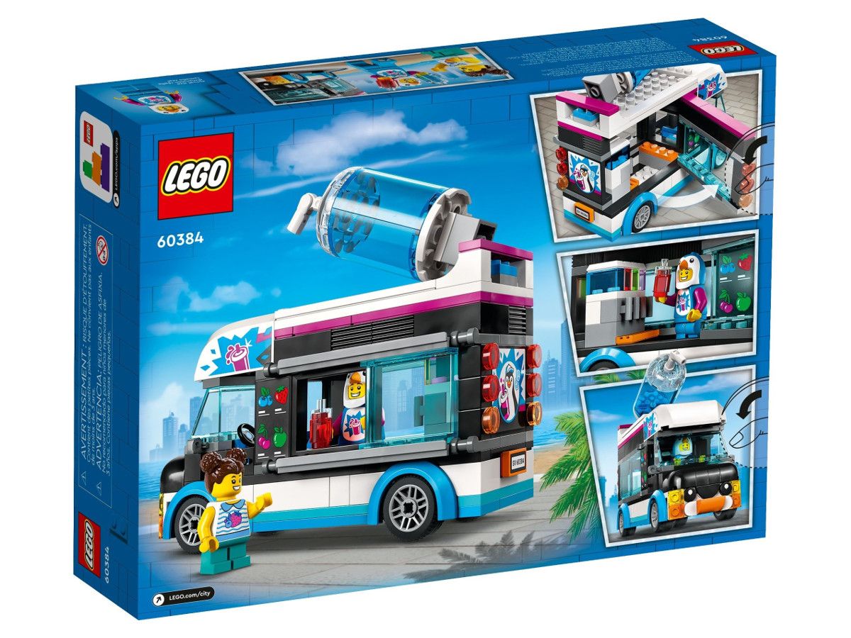 LEGO® City - Furgoneta Pinguinilor cu Uscăciune 60384, 194 de piese