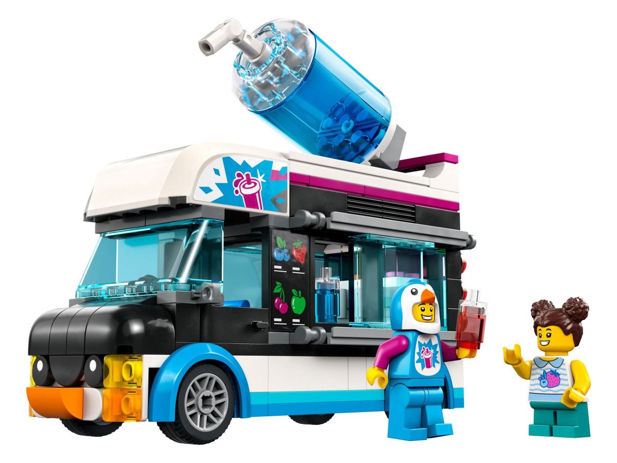 LEGO® City - Furgoneta Pinguinilor cu Uscăciune 60384, 194 de piese