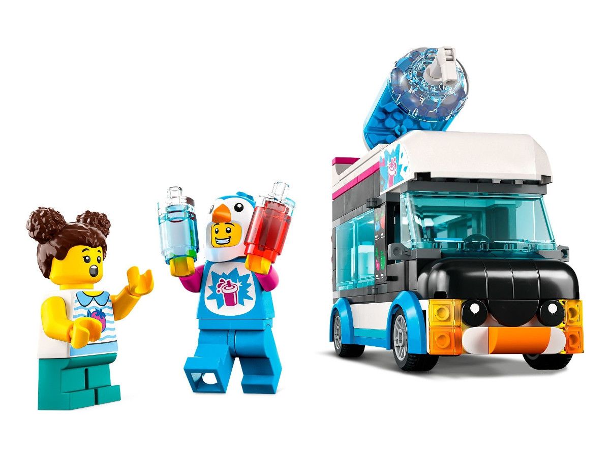 LEGO® City - Furgoneta Pinguinilor cu Uscăciune 60384, 194 de piese