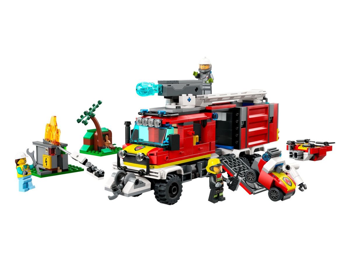 LEGO® City - Autospecială de pompieri 60374, 502 piese