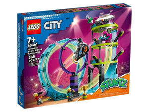 LEGO® City - Provocarea perfectă a cascadorilor 60361, 385 de piese