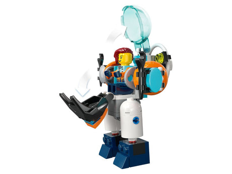 LEGO® City - Submarin de explorare în adâncurile mării 60379, 842 de piese