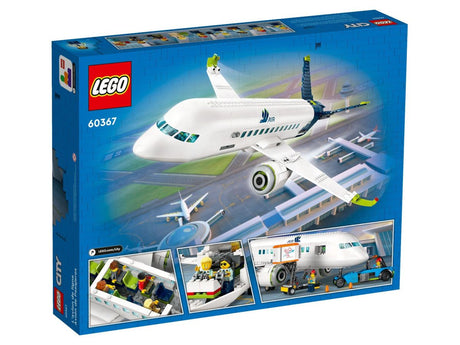 LEGO® City - Avion de pasageri 60367, 913 piese