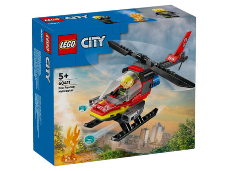 LEGO® City - Elicopter de pompieri 60411, 85 de piese