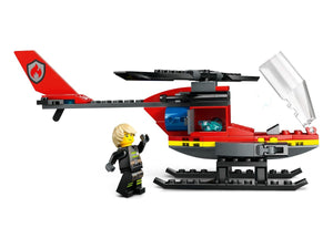LEGO® City - Elicopter de pompieri 60411, 85 de piese