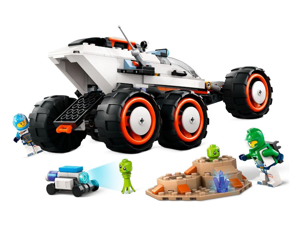 LEGO® City - Rover de explorare spațială și viață extraterestră 60431, 311 piese