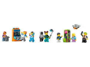 LEGO® City - Trenul parcului de distracții Robot World 60421, 986 de piese
