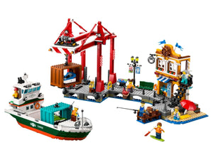 LEGO® City - Port și navă de marfă 60422, 1226 de piese