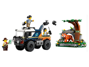 LEGO® City - Camion de teren explorator al junglei 60426, 314 piese