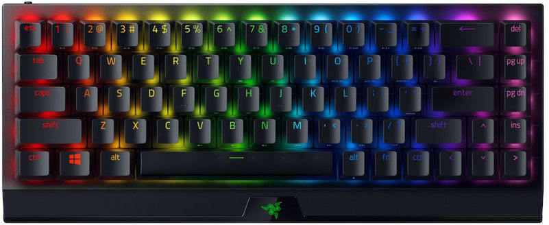 Tastatură de gaming Razer BlackWidow V3 Mini, switch-uri optice galbene, neagră