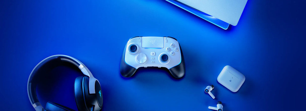 Controler Razer Wolverine V2 Pro, pentru PlayStation, alb