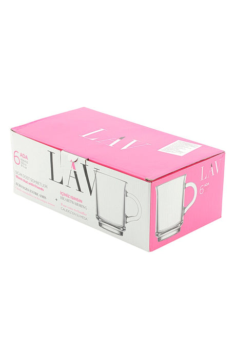Set căni calde LAV Ada, 250 ml, 6 buc.