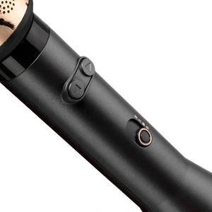 Perie electrică de păr BaByliss Big Hair Luxe AS970E, 650W + 4 accesorii, tehnologie ionică, înveliș ceramic, jet de aer rece, negru mat / auriu