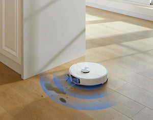 Aspirator robot Roborock S8 MaxV Ultra S8MVU02-00, Mop, Cartografiere 3D, 5200 mAh, 10.000 Pa, Recipient praf 270 ml, 60 W, Autonomie 180 minute, Alb