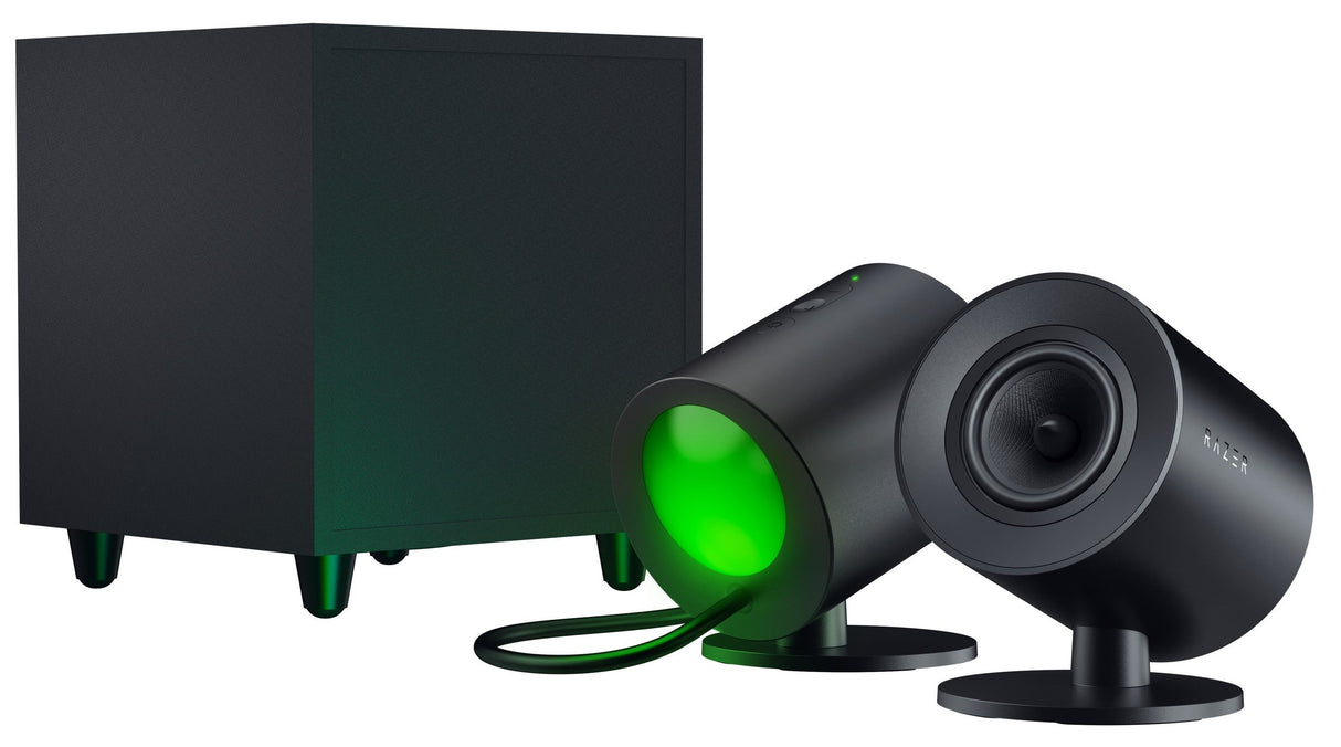 Boxe Razer Nommo V2, Bluetooth/USB, Negre