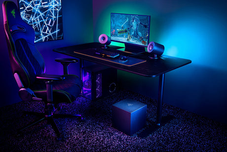 Boxe Razer Nommo V2, Bluetooth/USB, Negre