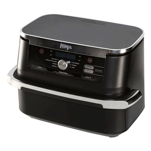 Friteuză cu aer Ninja AF500DE Foodi FlexDrawer, 2470W, 10.4L, 7 programe, neagră