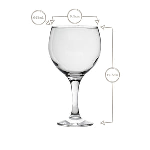 Set de pahare cocktail LAV Misket, 645 ml, 6 buc.