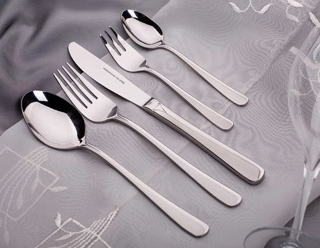 Set de tacâmuri și servire KingHoff, inox, 72 piese