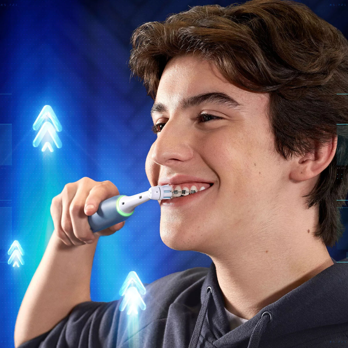 Periuță de dinți electrică Oral-B iO My Way Teens 818626, Gri