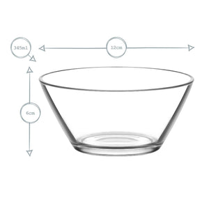 Set de boluri pentru desert LAV Vega, 345 ml, 6 buc.